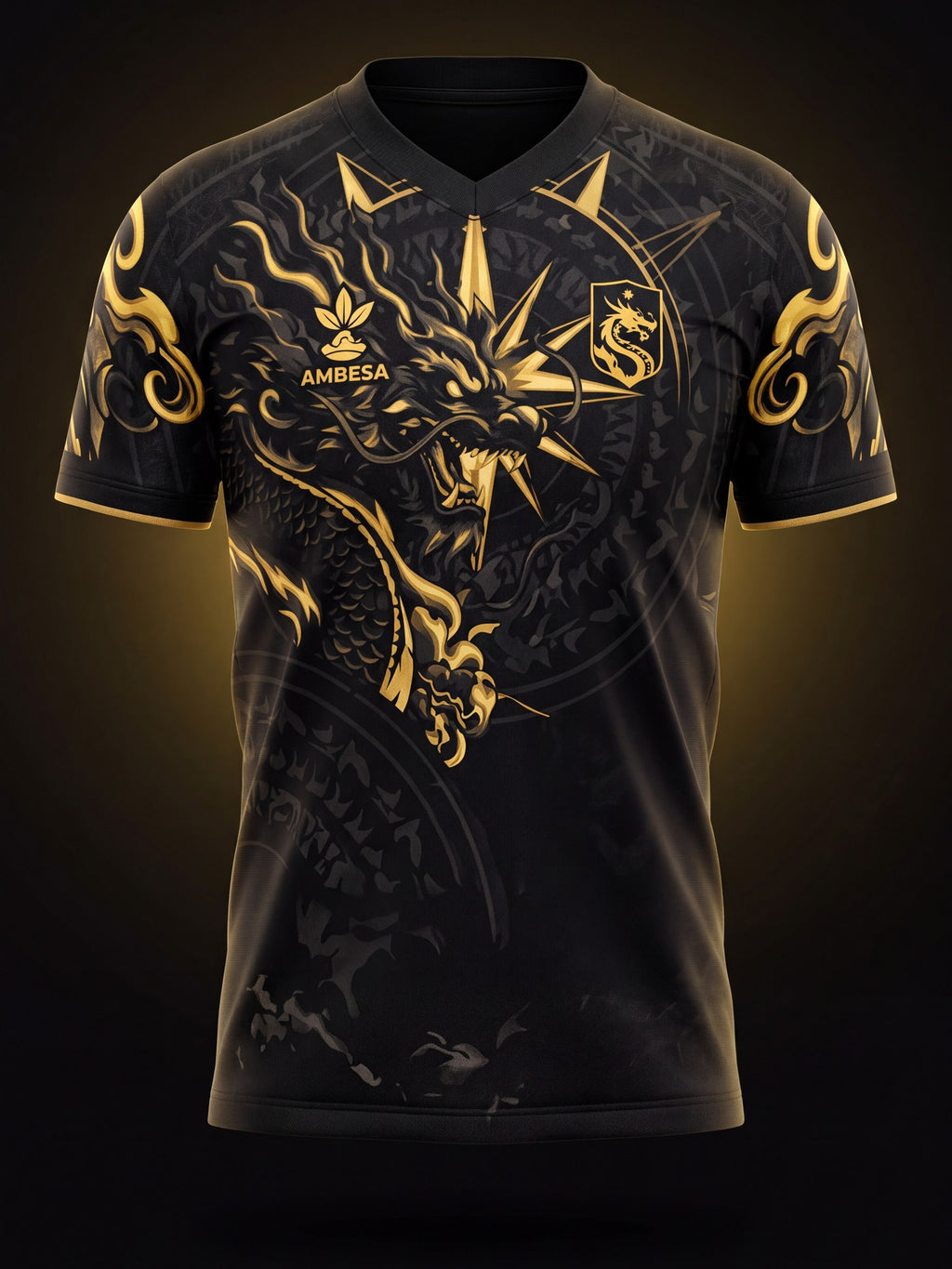 Vietnam Black Dragon jersey, front