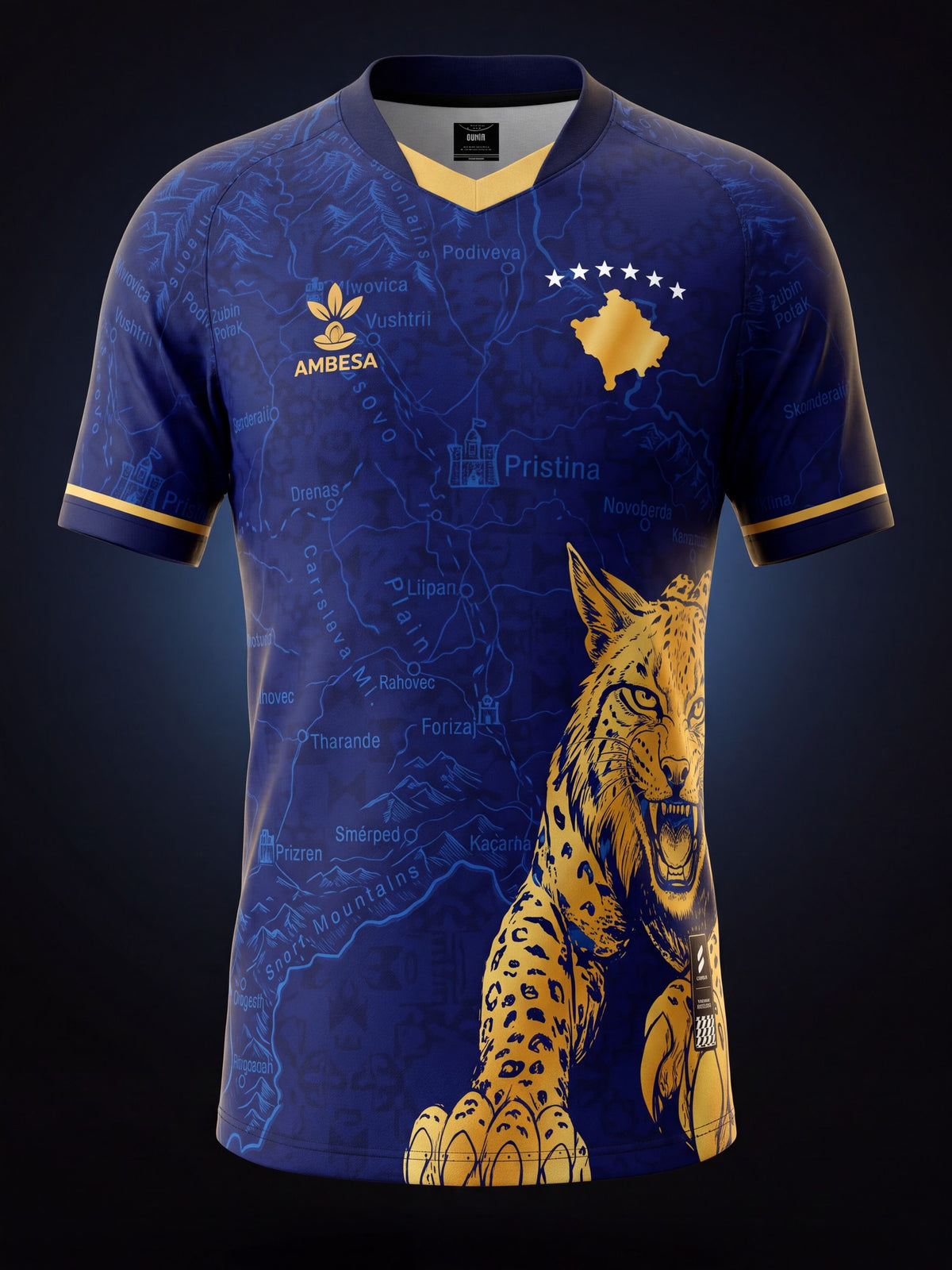 Kosovo Dardania jersey, front