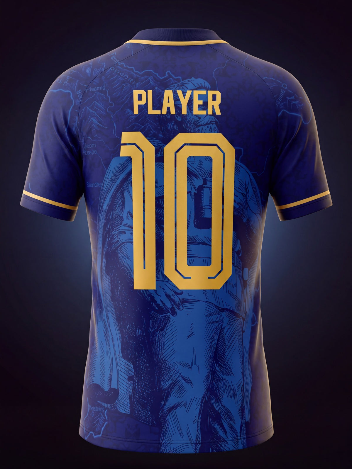 Kosovo Dardania jersey, back